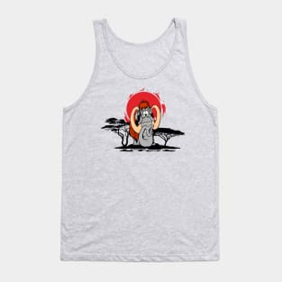 Geek Mammoth Sunset Tank Top